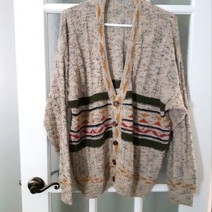 Vintage / grandpa style cardigan/ made in Italy